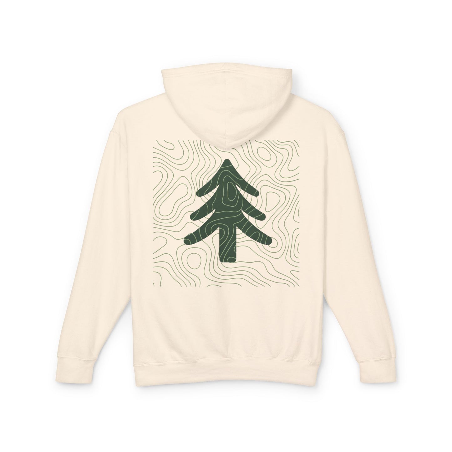 The Trail Topo Hoodie — Earth Tone Outdoor Pullover