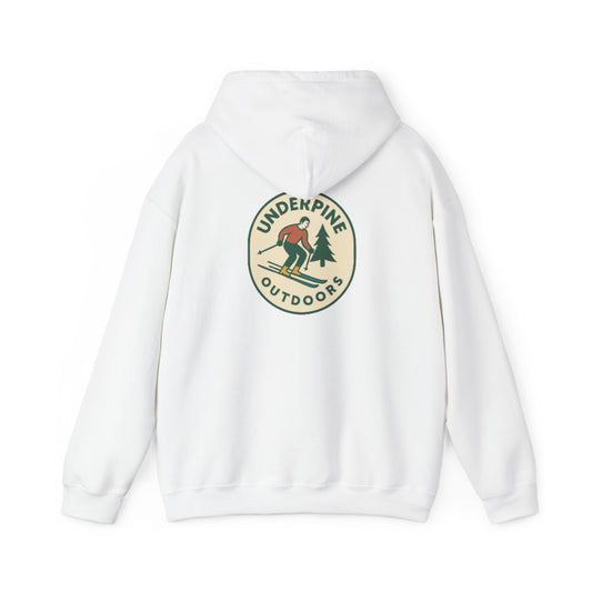 Underpine Outdoors Hooded Sweatshirt - Vintage Ski Collection