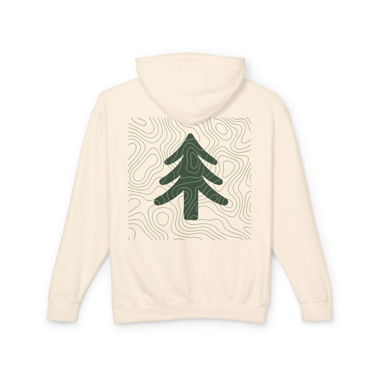 The Trail Topo Hoodie — Earth Tone Outdoor Pullover