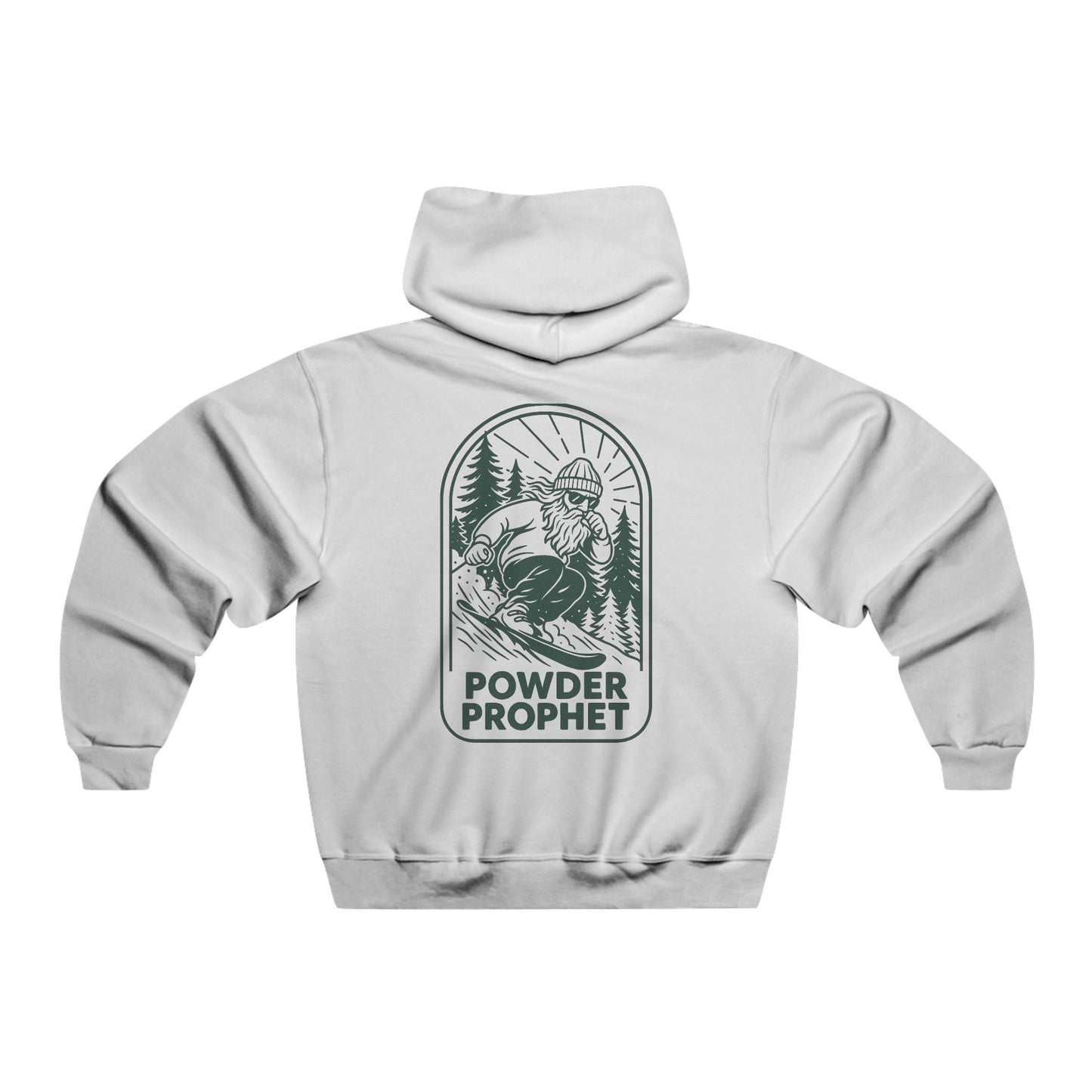 The Powder Prophet — All-Day Ski Hoodie for Deep Day Believers