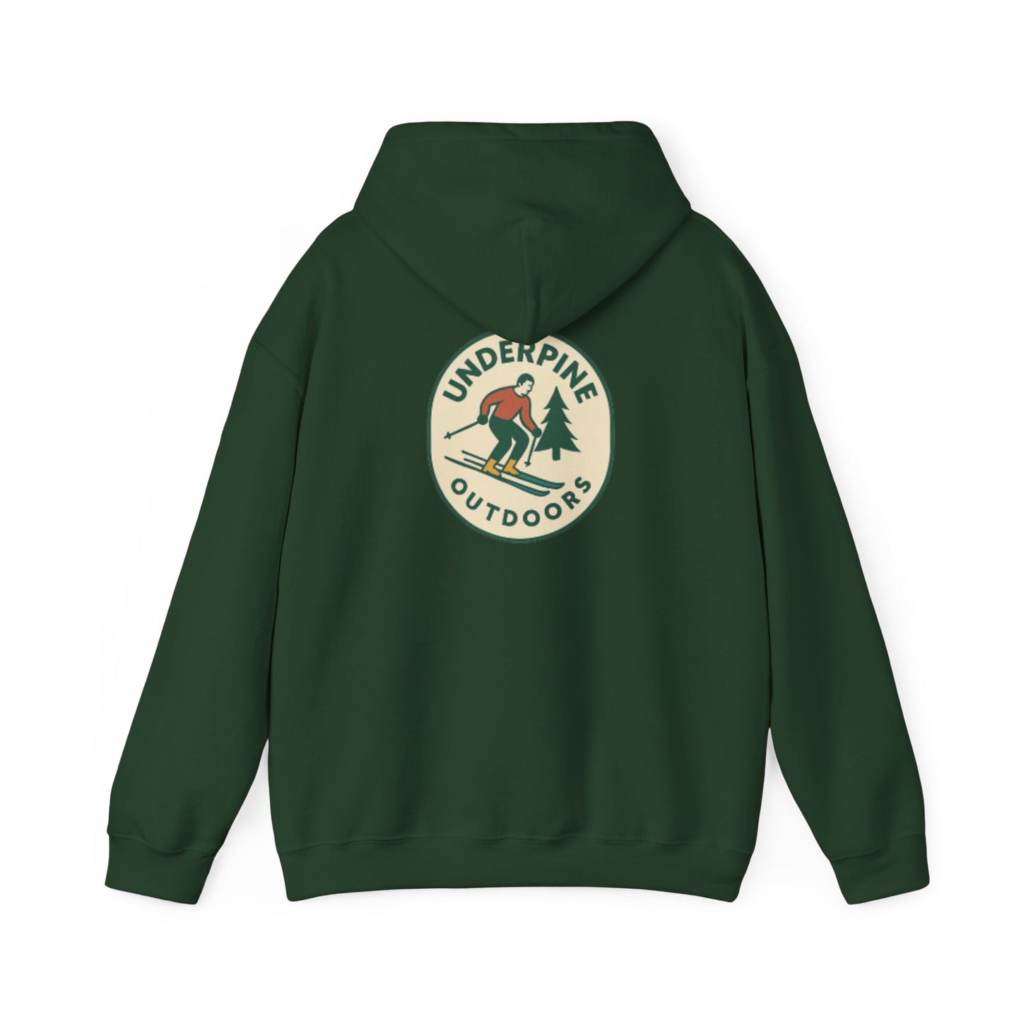 Underpine Outdoors Hooded Sweatshirt - Vintage Ski Collection
