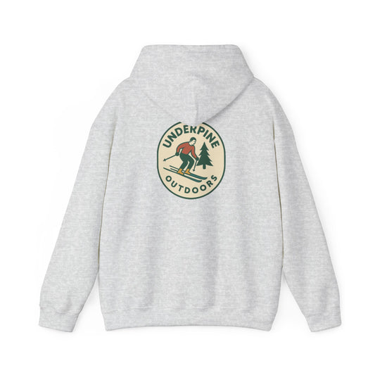 Underpine Outdoors Hooded Sweatshirt - Vintage Ski Collection