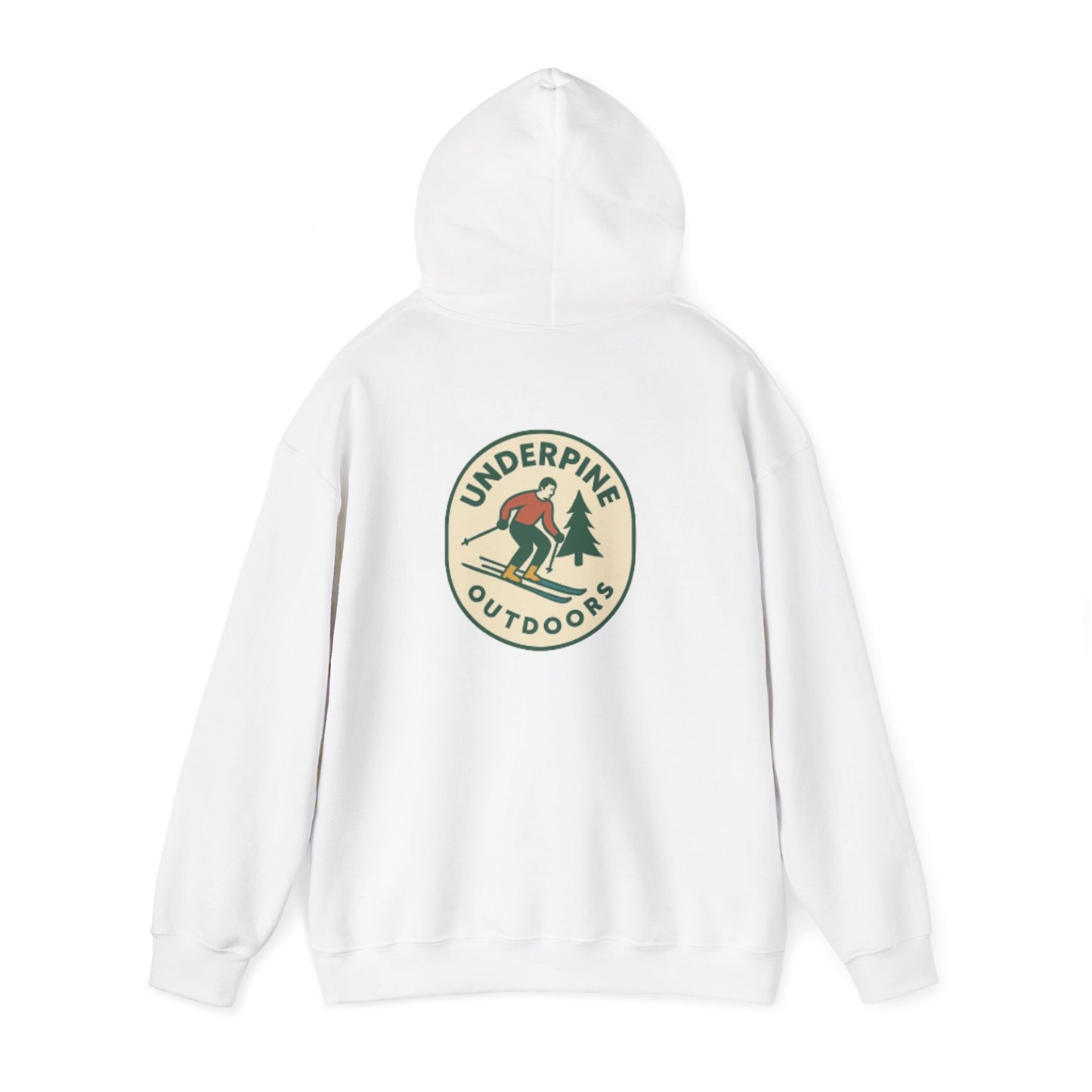 Underpine Outdoors Hooded Sweatshirt - Vintage Ski Collection