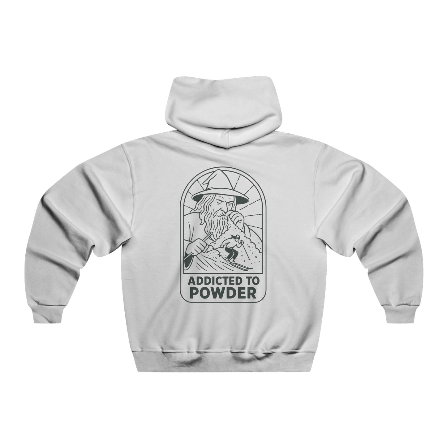 The Addicted to Powder Hoodie — Backcountry Fleece for Deep Day Skiers