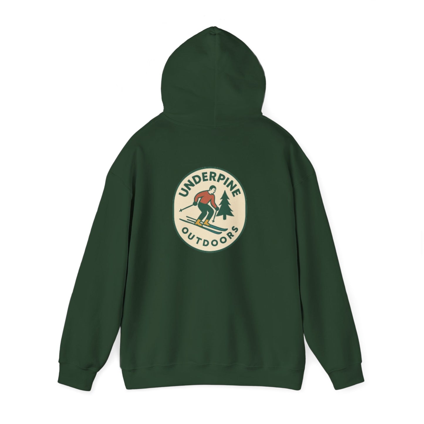 Underpine Outdoors Hooded Sweatshirt - Vintage Ski Collection
